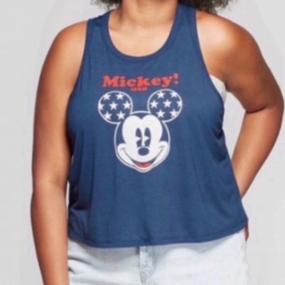 Disney Mickey Mouse Blue Tank